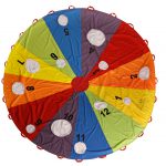 3M CHUSTA ANIMACYJNA PROFESJONALNA  Z DOŁKAMI I CYFRAMI