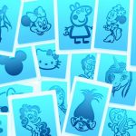 PAKIET 30 SZT SZABLONÓW DO TATUAŻU DLA DZIEWCZYNKI