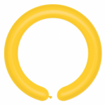 Balony D4 - Rurki włoskie żółte jasne 02/ 100 szt