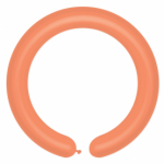 Balony D4 - Rurki włoskie pomarańczowe 04/ 100 szt.