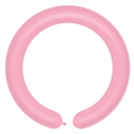 Balony D4 - Rurki włoskie różowe 06/ 100 szt.