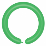 Balony D4 - Rurki włoskie zielone 12/ 100 szt.