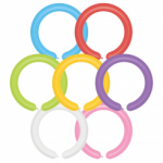 Balony D4 - Rurki włoskie Mix 80/ 250 szt.