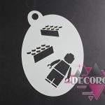 SZABLON DO MALOWANIA TWARZY I CIAŁA – LEGO