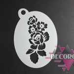 SZABLON DO MALOWANIA TWARZY I CIAŁA – KWIATY