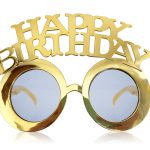 Okulary Happy Birthday